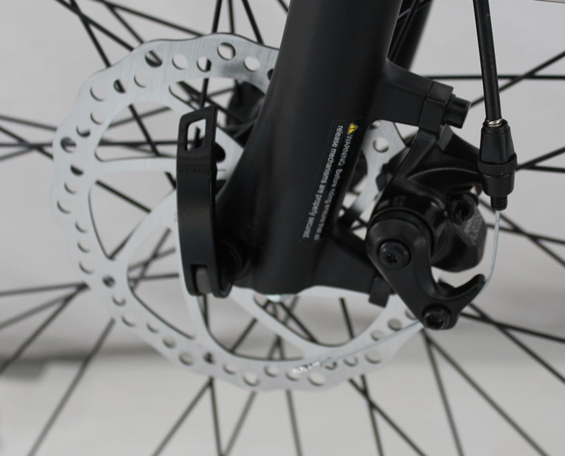 Front Tektro disc brake Front Tektro disc brake