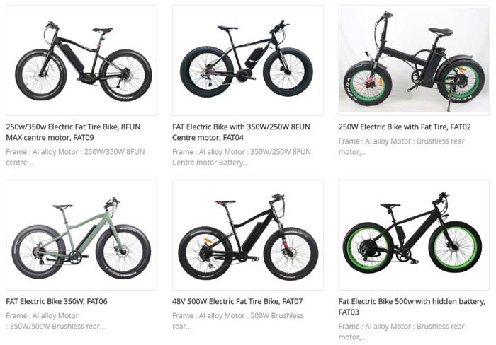 FAT ELECTRIC BIKES